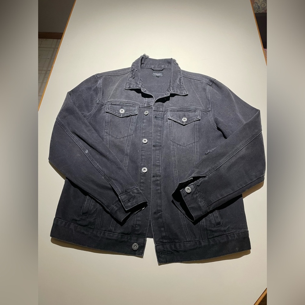 Distressed Demin Jacket